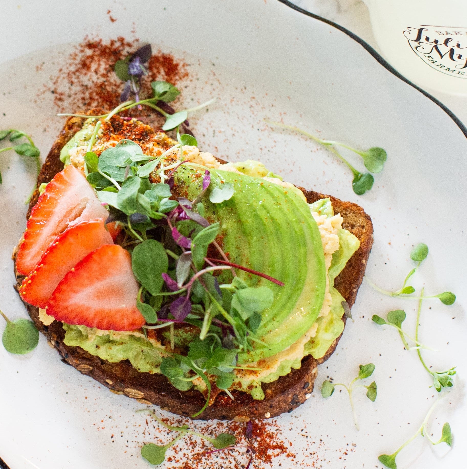 Avocado Toast | Julie Myrtille Bakery
